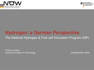 Hydrogen: a German Perspective