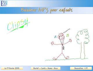 Baladeur MP3 pour enfants
