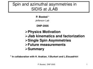 Spin and azimuthal asymmetries in SIDIS at JLAB