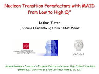 Nucleon Transition Formfactors with MAID from Low to High Q²