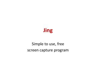 Jing