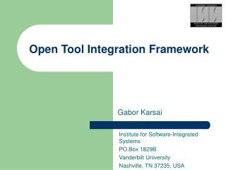 Open Tool Integration Framework