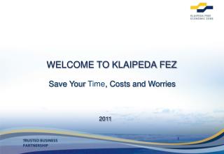 WELCOME TO KLAIPEDA FEZ