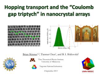 Hopping transport and the “Coulomb gap triptych” in nanocrystal arrays