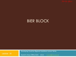 Bier Block