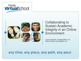 Collaborating to Sustain Academic Integrity in an Online Environment