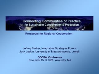 Prospects for Regional Cooperation