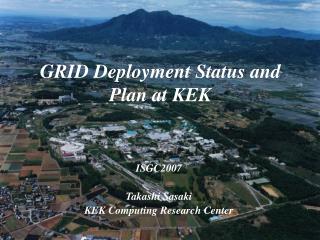 GRID Deployment Status and Plan at KEK