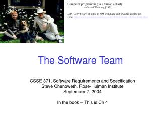 The Software Team