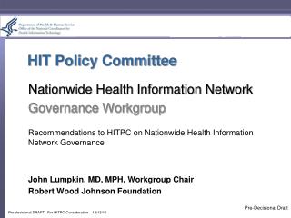 HIT Policy Committee