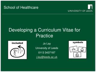 Developing a Curriculum Vitae for Practice