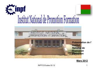 Institut National de Promotion Formation