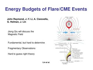 Energy Budgets of Flare/CME Events