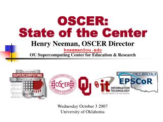 OSCER: State of the Center