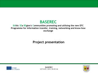 Project presentation