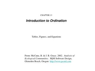 Tables, Figures, and Equations