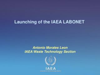 Launching of the IAEA LABONET