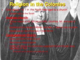 Religion in the Colonies