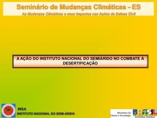 Seminário de Mudanças Climáticas - ES