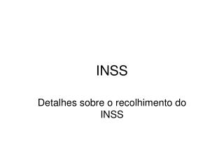 INSS