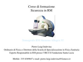 Corso di formazione Sicurezza in RM