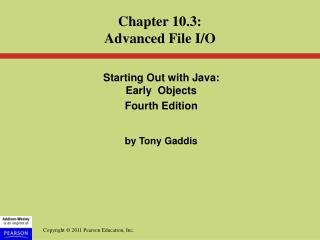 Starting Out with Java: Early Objects Fourth Edition by Tony Gaddis