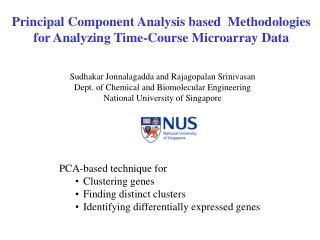 Principal Component Analysis based Methodologies for Analyzing Time-Course Microarray Data