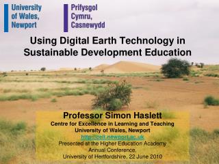 Using Digital Earth Technology in Sustainable Development Education
