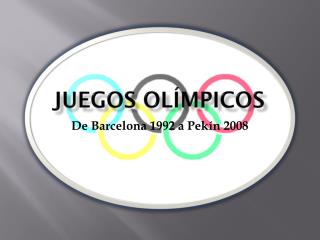 Juegos Olímpicos