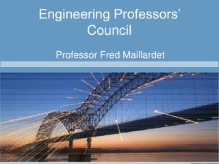 Engineering Professors’ Council