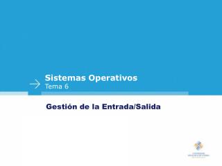 Sistemas Operativos Tema 6