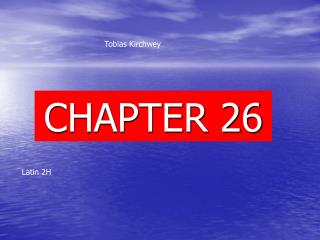 CHAPTER 26