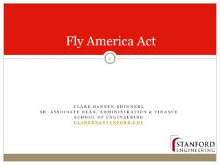 Fly America Act