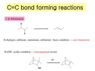 C=C bond forming reactions