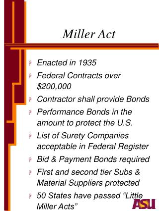 Miller Act