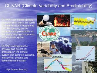 CLIVAR (Climate Variability and Predictability)