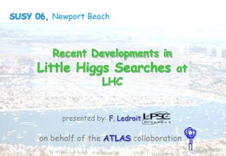 Recent Developments in Little Higgs Searches at LHC