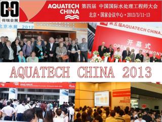 AQUATECH CHINA 2013