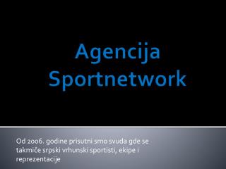 Agencija Sportnetwork