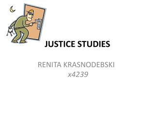 JUSTICE STUDIES