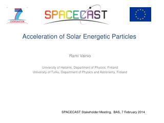 Acceleration of Solar Energetic Particles