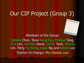 Our CIP Project (Group 3)