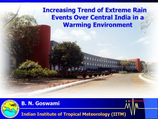 Indian Institute of Tropical Meteorology (IITM)