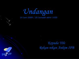 14 Juni 2009 / 20 Jumadil akhir 1430