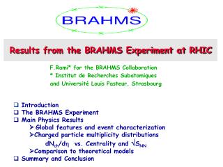 Results from the BRAHMS Experiment at RHIC