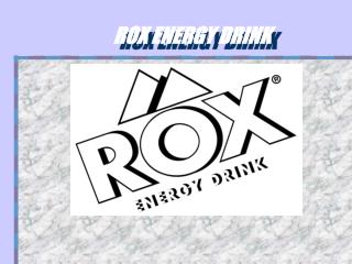 ROX ENERGY DRINK