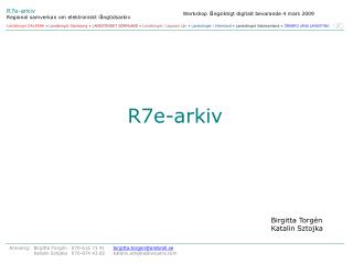 R7e-arkiv