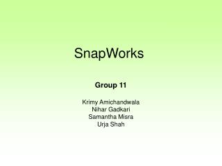 SnapWorks