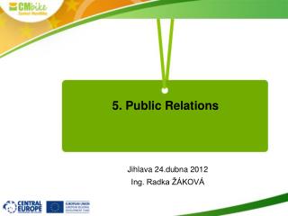 5. Public Relations