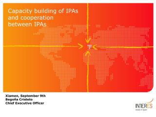 Capacity building of IPAs and cooperation between IPAs